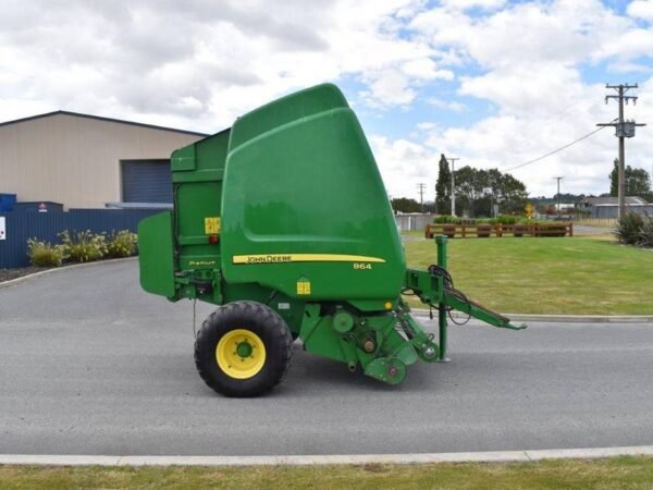 John Deere 864 przekladnia rotor walec tryb podbieracz siatka